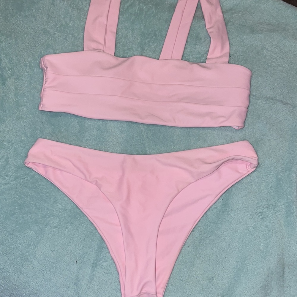 Tube top bikini